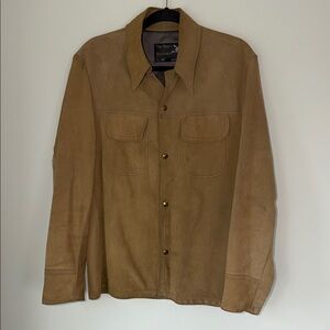 Men's Tan Shirt Jacket